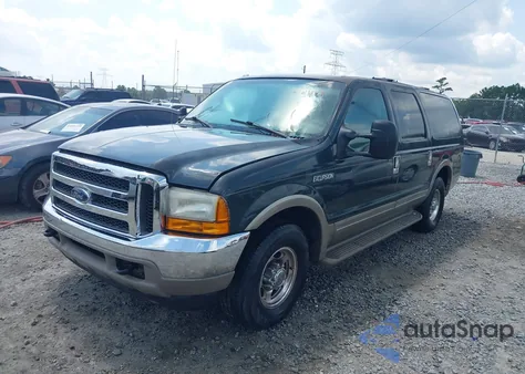 2000 Ford Excursion Limited z USA, uszkodzony, nr VIN 1FMNU42S0YEB53987
